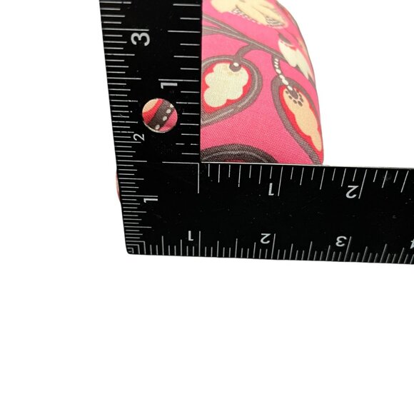 VERA BRADLEY Hard Shell Sunglass Eye Glass Clam Shell Case Pink Floral - Picture 9 of 10
